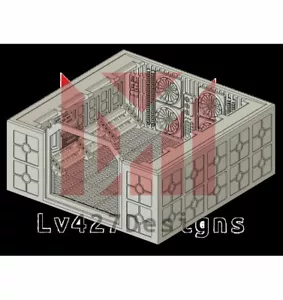 Long vent corridor - dead end | Legion Space Hulk Imperial Assault - Picture 1 of 5