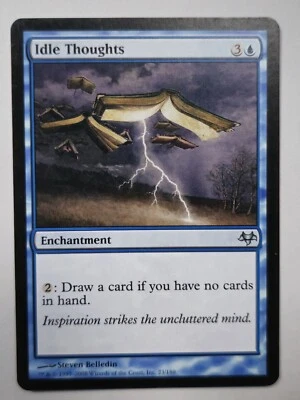 Idle Thoughts Eventide Regular MTG 23/180 - Image 1 of 2
