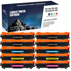 1-10XL Toner Für TN-241 TN-245 HL3142CW DCP9022CDW MFC9142CDN MFC9332CDW - Bild 1 von 17