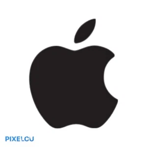 Autocollant vinyle 2,5" logo Apple - Photo 1 sur 2