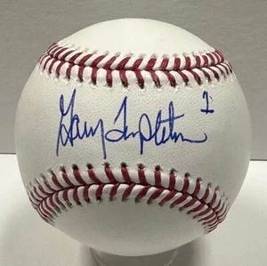 Padres GARRY TEMPLETON Signed Official MLB Baseball AUTO - Cardinals - BAS - Picture 1 of 1