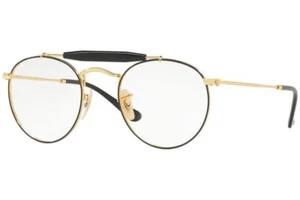 Nuevas gafas de lectura auténticas Ray Ban Designer RX3747V-2946-47 mm en dorado/negro - Imagen 1 de 3
