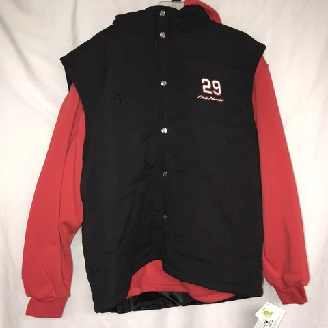 chase authentics jacket #29 kevin harvick xl hoodie/vest combination NWT Cover