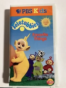 Teletubbies 3 VHS Lot - Dance With The Teletubbies, Favorite Things & Funny Day - Picture 1 of 9