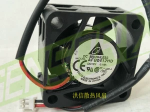 AFB0412HD Doble rodamiento de bolas Ventilador de refrigeración 40*40*20MM 2 pines DC 12V 0,18A - Imagen 1 de 3