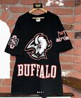 Vintage Pro Player NHL Buffalo Sabres Goathead Front/Back Blk T-Shirt XXL