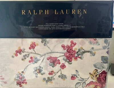 Ralph Lauren Addison Floral Full/Queen Duvet Cover NEW $355 - Image 1 of 4