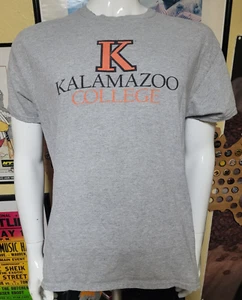 T-shirt Kalamazoo College Hornets logo grande come nuova bella - Foto 1 di 4