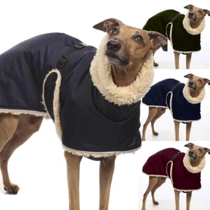 Pet High Collar Jumper Sweater Greyhound Whippet Dog Clothes Coat Jacket Winter - Picture 1 of 16