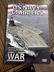 Weapons of War: U.S. Navy Carriers - Documentary + Book [2006, DVD] ✔ - Picture 1 of 5