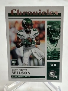 Garrett Wilson 2022 Panini Chronicles Football Rookie Card New York Jets RC #43 - Picture 1 of 2