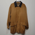 Rainforest Chore Coat Barn Jacket Men Size XL Brown 100% Lyocell Removable Liner