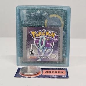 Pokemon Crystal Version (Nintendo Game Boy Color, 2001) Cart - Picture 1 of 2