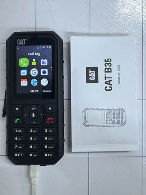 CAT B35 - 4gb - Black (Unlocked) - Dual SIM Rugged Mobile Phone - Used - Image 1 of 3