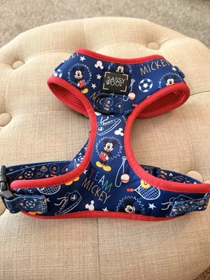 Sassy Woof Adjustable Dog Harness, Medium Mickey Mouse - Image 1 of 2