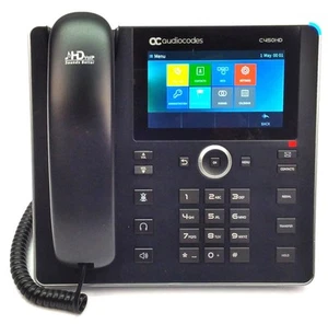 AudioCodes C450HD TEAMS VoIP IP Phone HD Voice with Expansion Module GGWV00729 - Picture 1 of 6
