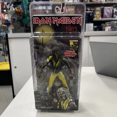 2011 Neca Iron Maiden Killers Eddie  Figure w/ Album Cover Backdrop SEALED NIB - Image 1 of 4