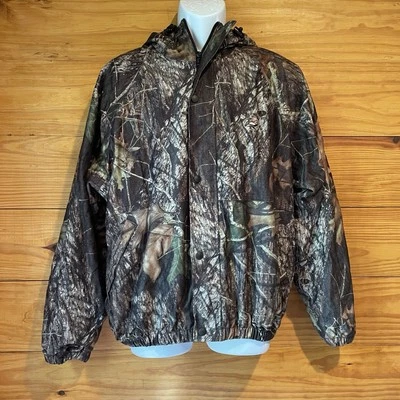 Redhead Men’s Mossy Oak Camo Camouflage Full Zip Hooded Hunting Jacket Large - Image 1 of 4