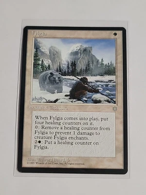 Magic The Gathering Fylgja Enchant Creature Ice Age Common Card - Image 1 of 2