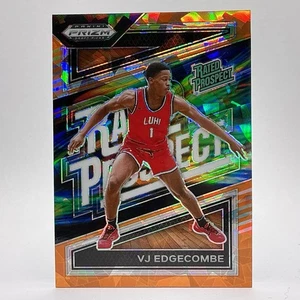 2024 Prizm Draft Picks Rated Prospect VJ Edgecombe #17 Orange Ice 76’ers A11-2 - Picture 1 of 1