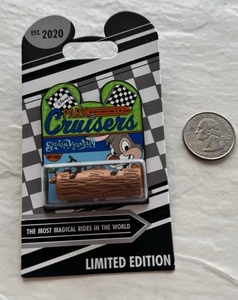 DISNEY PARKS PIN PARK CRUISERS SPLASH MOUNTAIN NEU AUF KARTE - Bild 1 von 2