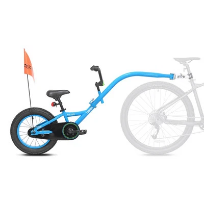 Kazam Besti Bike Link Trailer Folding Frame LED Safety Light Blue
