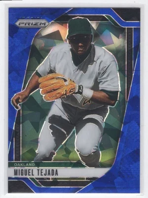 #288 2025 Prizm BLUE ICE \ Miguel Tejada Athletics Foto 1 de 2
