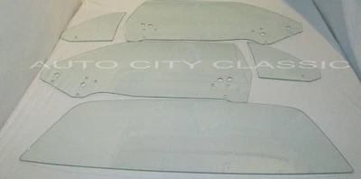 Cuda Glass 2 puertas techo rígido 1970 1971 1972 1973 1974 puerta Plymouth cuarto trasero transparente Foto 1 de 4