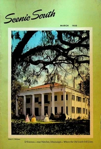 Scenic South Magazine March 1950 Standard Oil Southern Mansions - Picture 1 of 5