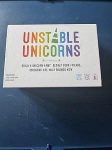 Unstable Unicorns 2nd Edition Card Game – Complete with Rulebook – Party - Picture 1 of 4