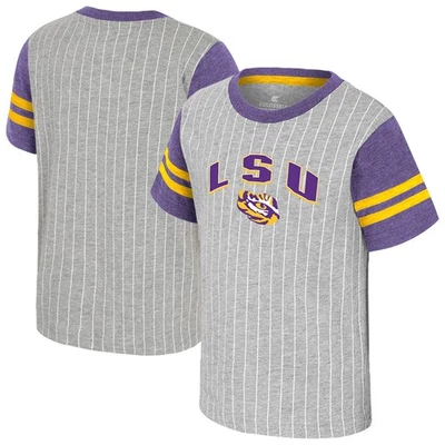 Toddler Colosseum Heather Gray LSU Tigers Airball T-Shirt - Image 1 of 3