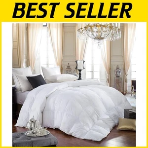 Elegante 600 Fäden Ägyptische Baumwolle King Bettdecke - Doppelnadelstich Design - Bild 1 von 11