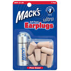 Macks MACK'S #927 Ultra Soft Foam Ear Plugs EarPlugs snoring travel case 7 pairs