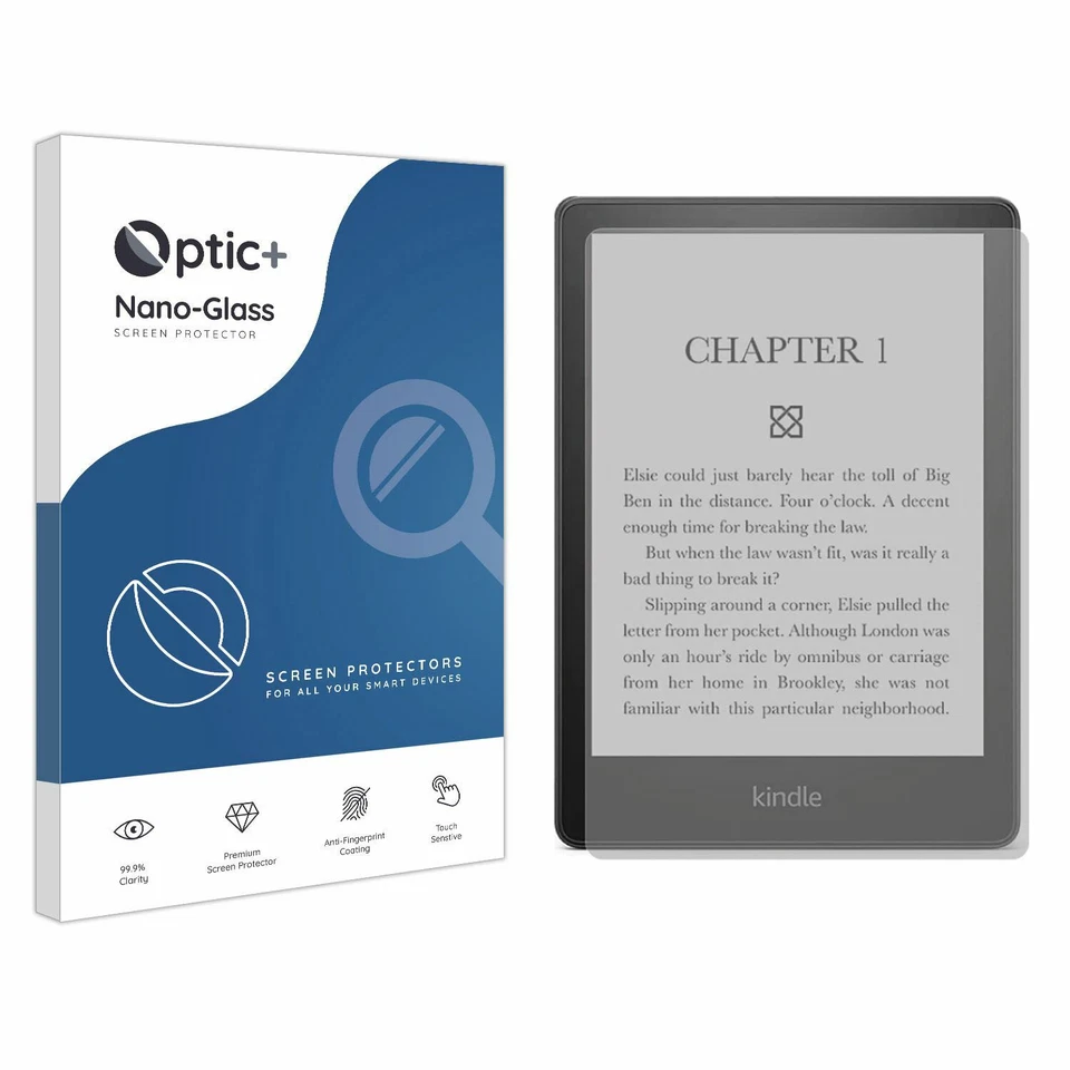 Optic+ Nano Glass Screen Protector for Amazon Kindle Paperwhite Signature - Image 1 of 3