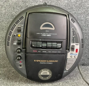 Aiwa Boombox CSD-MR1U 6-Speaker Surround Stereo AM/FM Radio Cassette Recorder - Picture 1 of 18