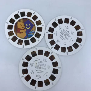 Viewmaster Reel x 3 Poohs High Flying Adventure Disney 36334 FP - Picture 1 of 5