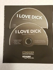 2017 I LOVE DICK Complete Season 1 EMMY FYC DVD Amazon Prime & BONUS CATASTROPHE - Picture 1 of 5