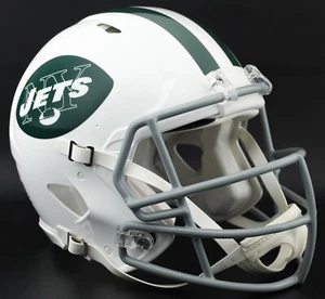 NEW YORK JETS NFL Riddell SPEED Full Size Replica Football Helmet JOE NAMATH - Picture 1 of 6