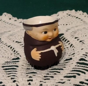 Vintage Goebel Friar Tuck Small Cream Pitcher S 1412/0 West Germany - Nice! - Picture 1 of 6
