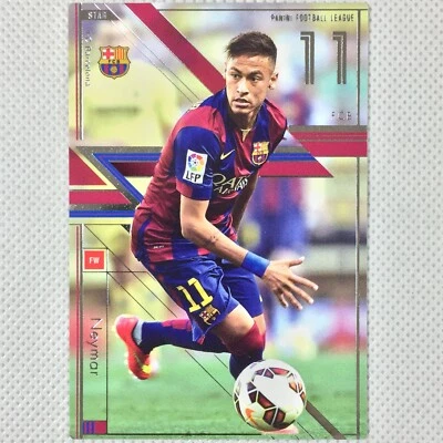 Panini Football League 2015 Neymar FC Barcelona PFL11P 003 Brazil Japan - Image 1 of 4