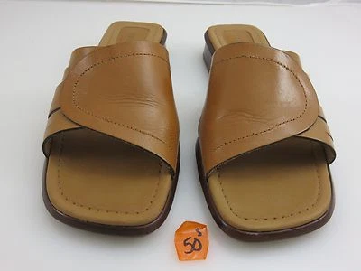 Sandalias Azaleia Arena Whisky Marrón Toboganes Zapatos Para Mujer Talla 8M Hechas en Brasil Foto 1 de 4