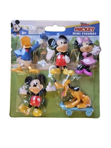 Disney Junior Mickey & Friends 5-Pack Collectible Mini Figures Brand NEW - Picture 1 of 4