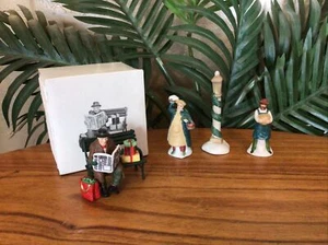 Vintage Department 56 Heritage Snow Village Figurines - Picture 1 of 12