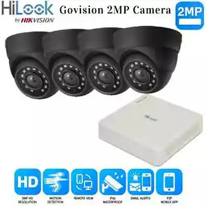Kit de sistema de cámara CCTV Full HD grabadora DVR exterior 2MP hogar con disco duro de 1 TB - Imagen 1 de 9