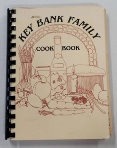Vtg Key Bank Family Cookbook Employees Recipes From Across The Country USA - Picture 1 of 6