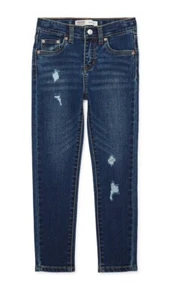Signature Levi Strauss Super Skinny 5 pocket Jeans Size 10 Girls - Picture 1 of 8