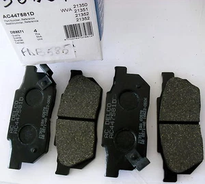 KIT PASTIGLIE PASTICCHE FRENO FRENI ANTERIORI HONDA PRELUDE II AC447581D - Picture 1 of 1