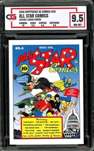 2016 Cryptozoic DC Comics All-Star Comics C4 Justice League Covers Flash CG 9.5 - Picture 1 of 2