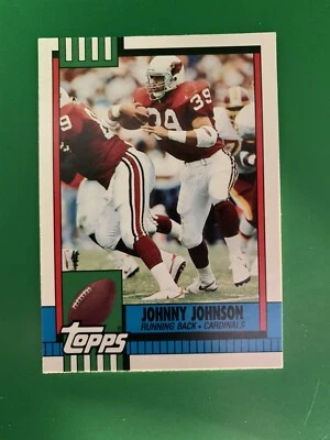 1990 Topps Traded Johnny Johnson RC Phoenix Cardinals #104T - Image 1 of 2