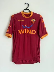 AS Roma 2010 2011 Home Football Shirt Soccer Jersey Kappa Maglia Size M Mens - Picture 1 of 12